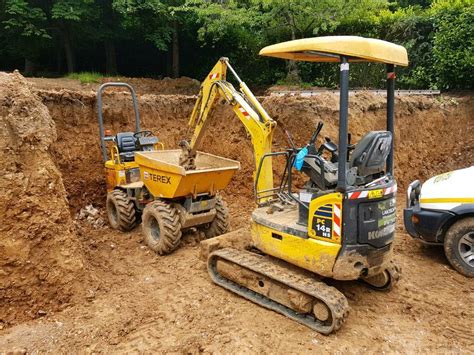 how much for mini digger hire|mini digger hire with man.